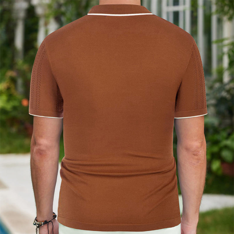 Short-sleeved Polo Shirt