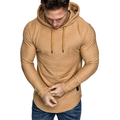 Men's Hooded Sweater Long-sleeved T-shirt