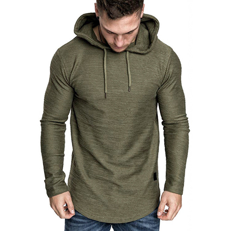 Men's Hooded Sweater Long-sleeved T-shirt